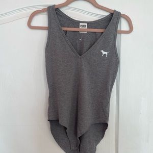 Grey bodysuit